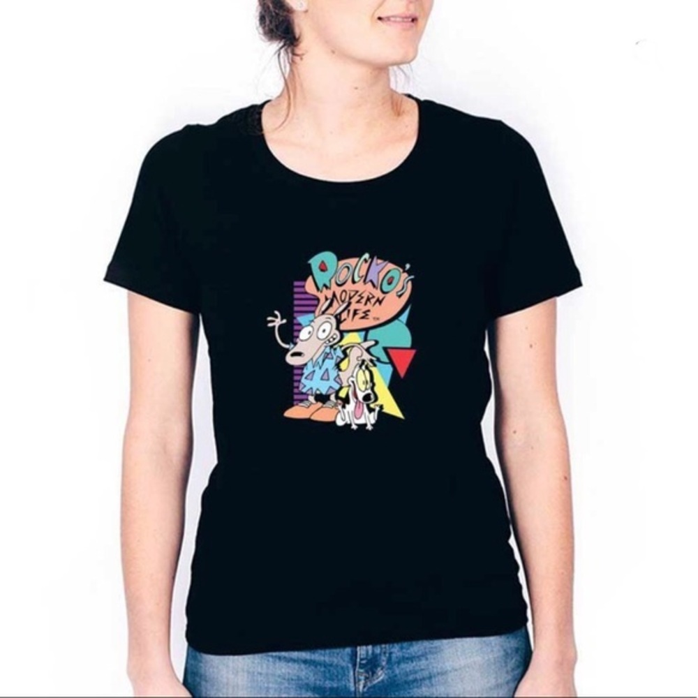 Nickelodeon Rockos Modern Life Shirt S